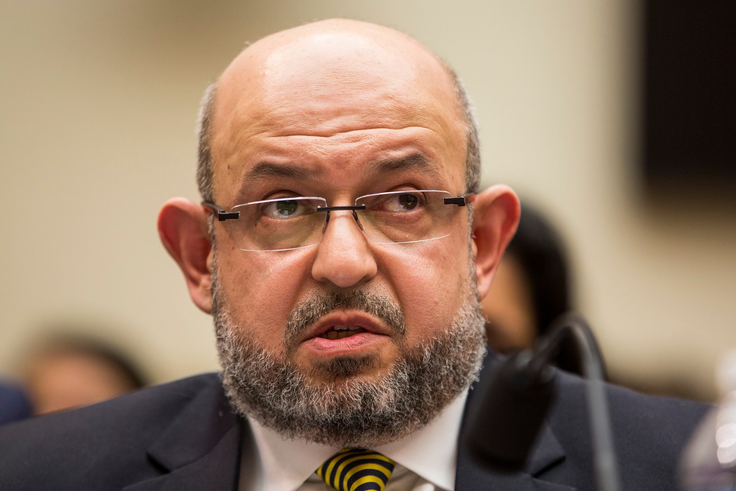 Mohammad Abu-Salha testifies during a House Judiciary Committee about hate crimes
