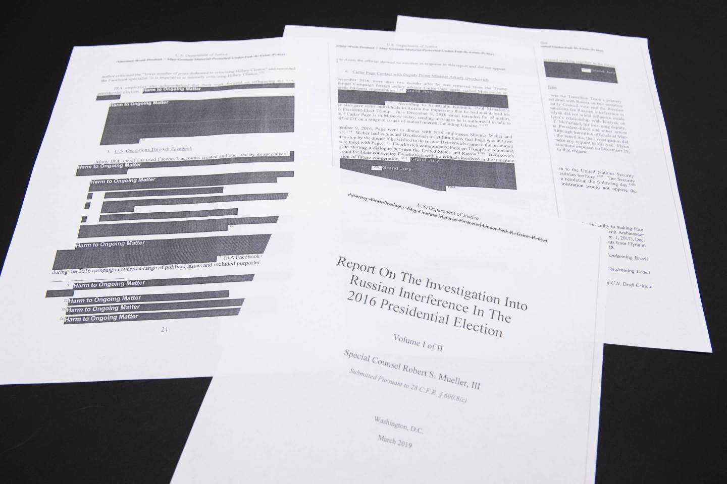 Mueller Report Released