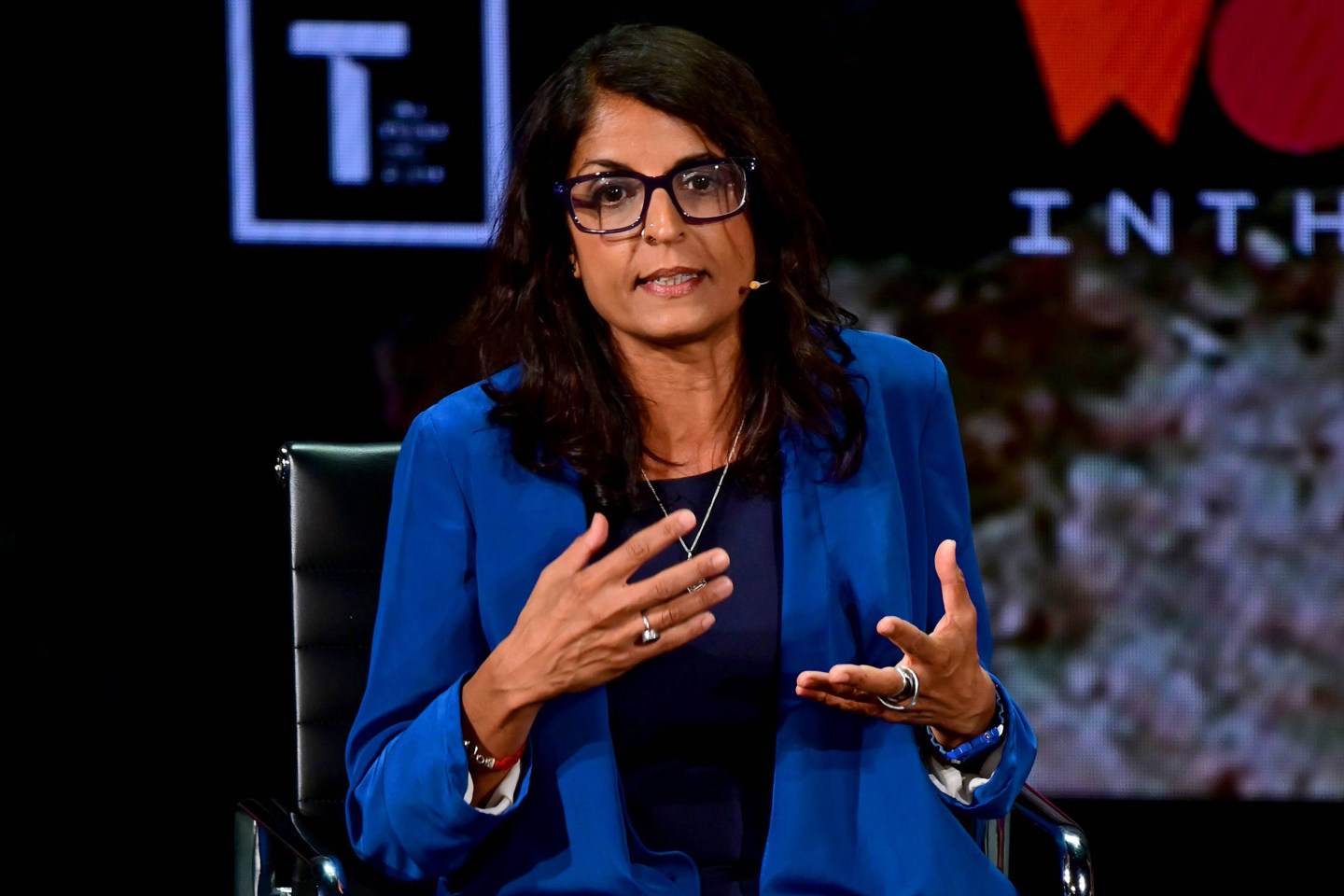 Nina Lakhani at the 10th Anniversary Women In The World Summit