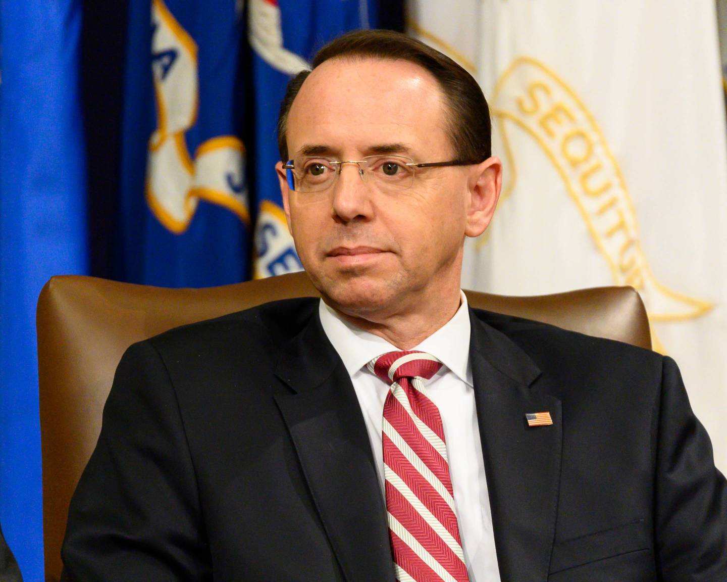Rod Rosenstein, United States Deputy Attorney General, seen