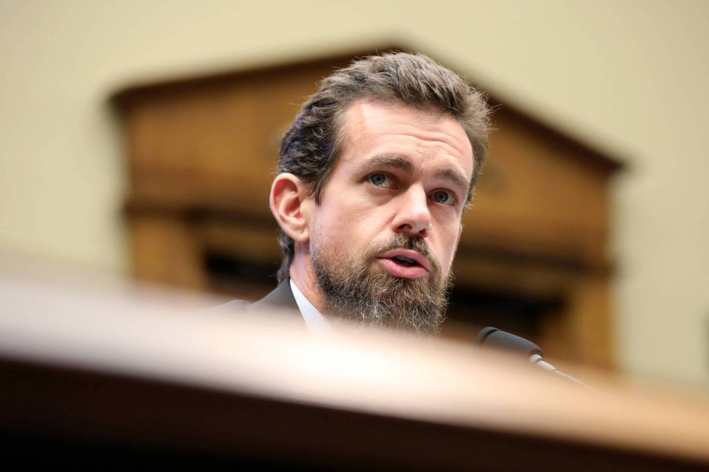 Twitter CEO Jack Dorsey testifies before the House Energy and Commerce Committee on Capitol Hill in Washington
