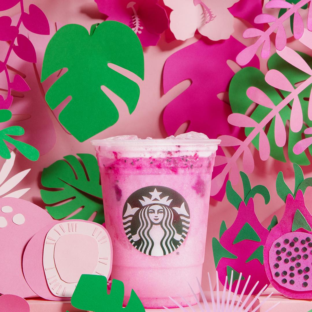Starbucks Adds Hot Pink Dragon Drink to Menu