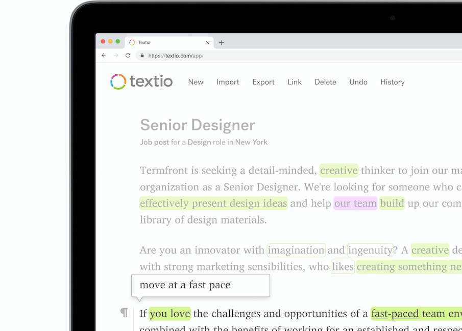 Textio Flow