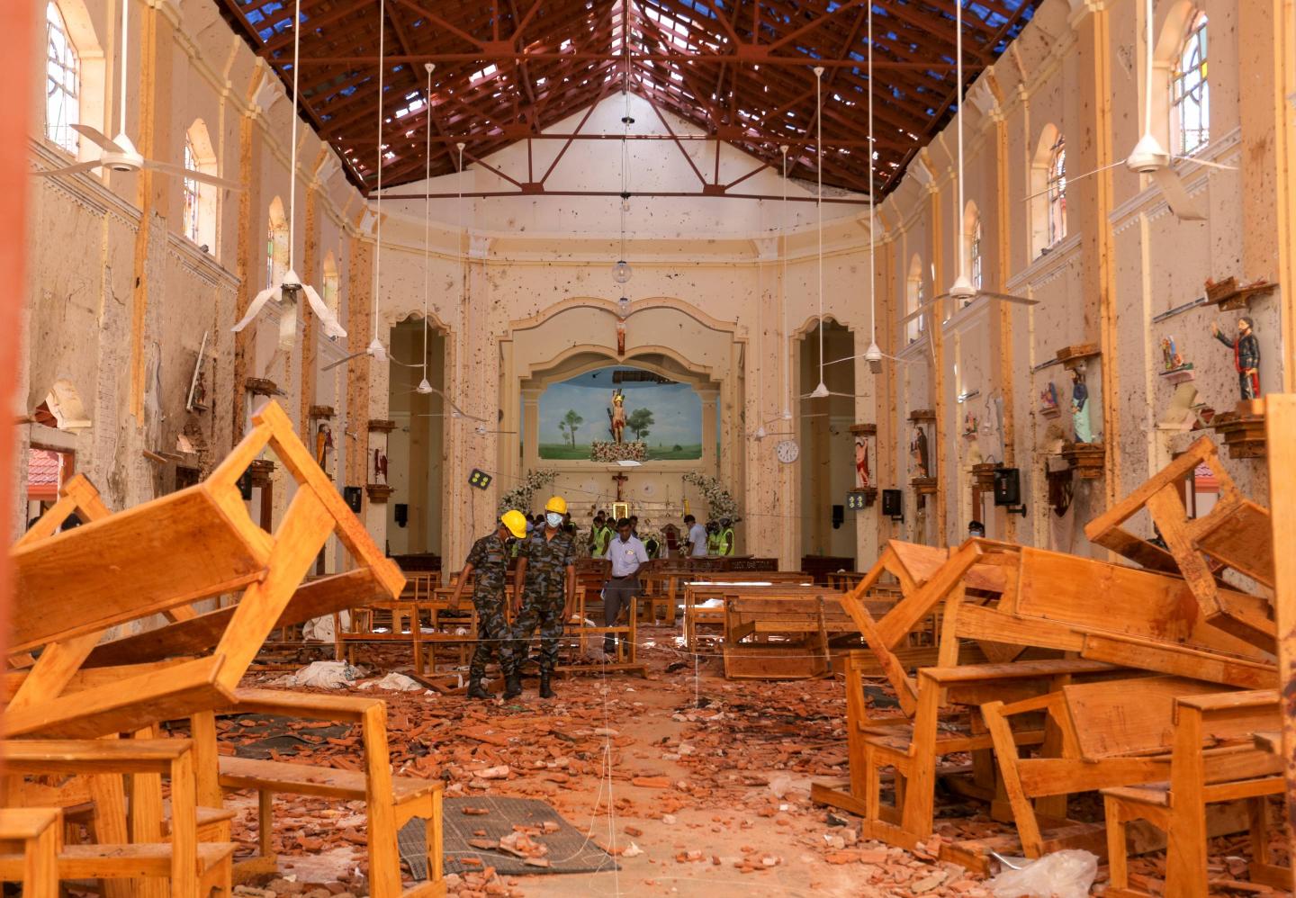 Multiple Explosions Hit Sri Lanka's Capital On Easter