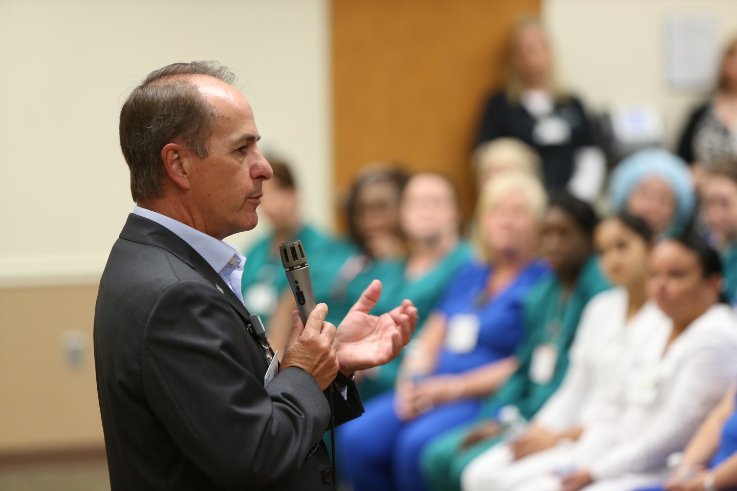 Tommy Inzina Attends BayCare Town Hall