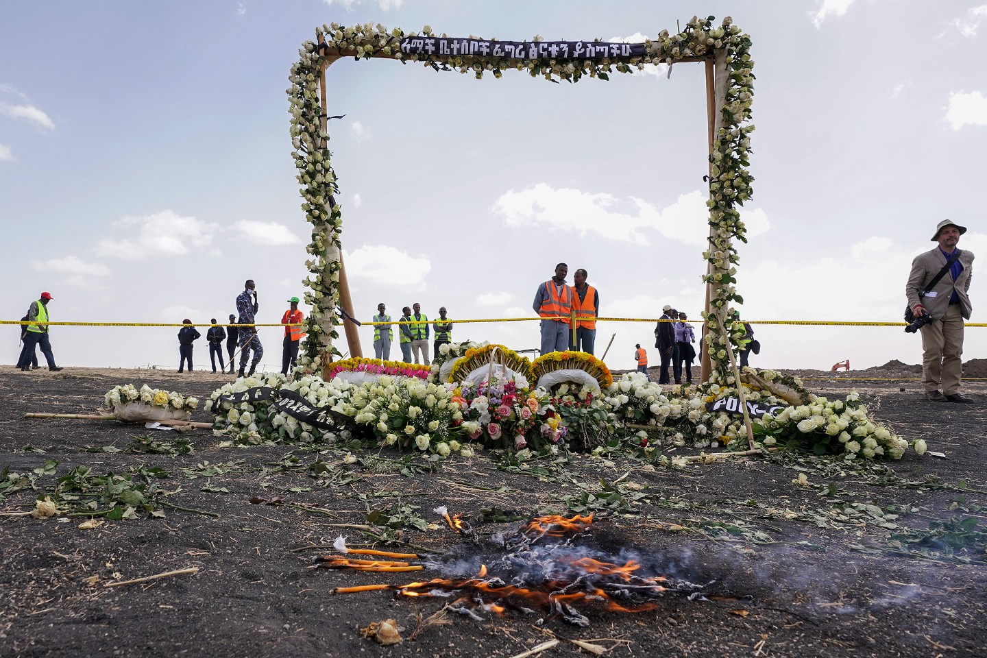 Boeing 737 Max ethiopia crash memorial