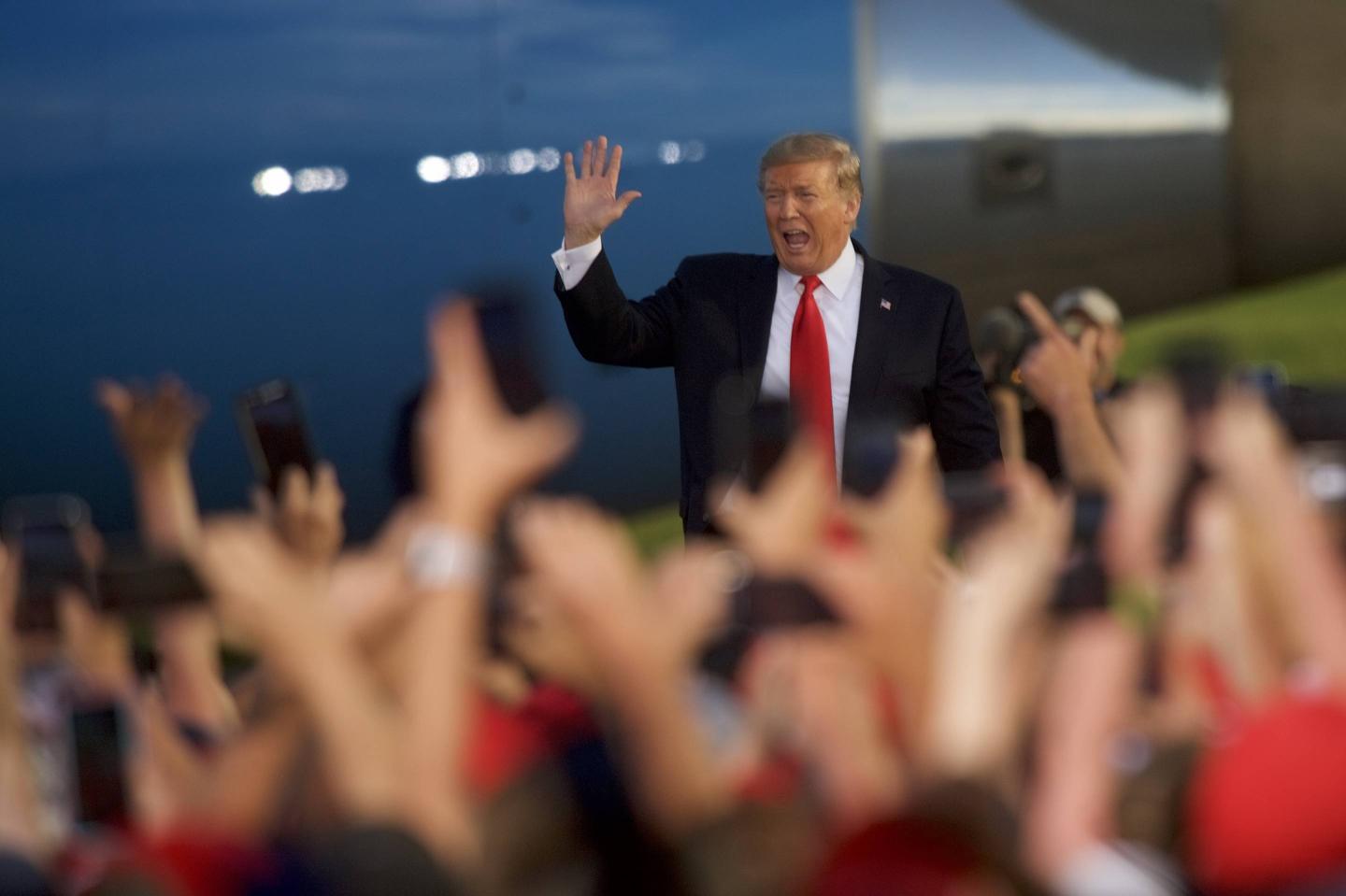 Donald Trump Holds "MAGA" Rally In Central Pennsylvania