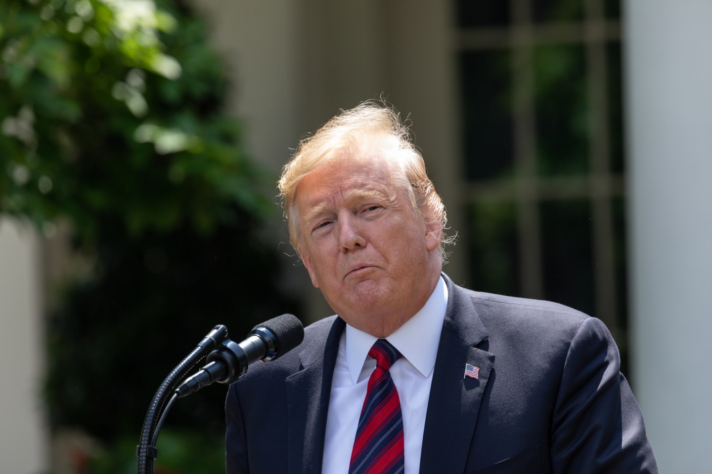 President Donald Trump Delivers Remarks On Modernizing U.S. Immigration