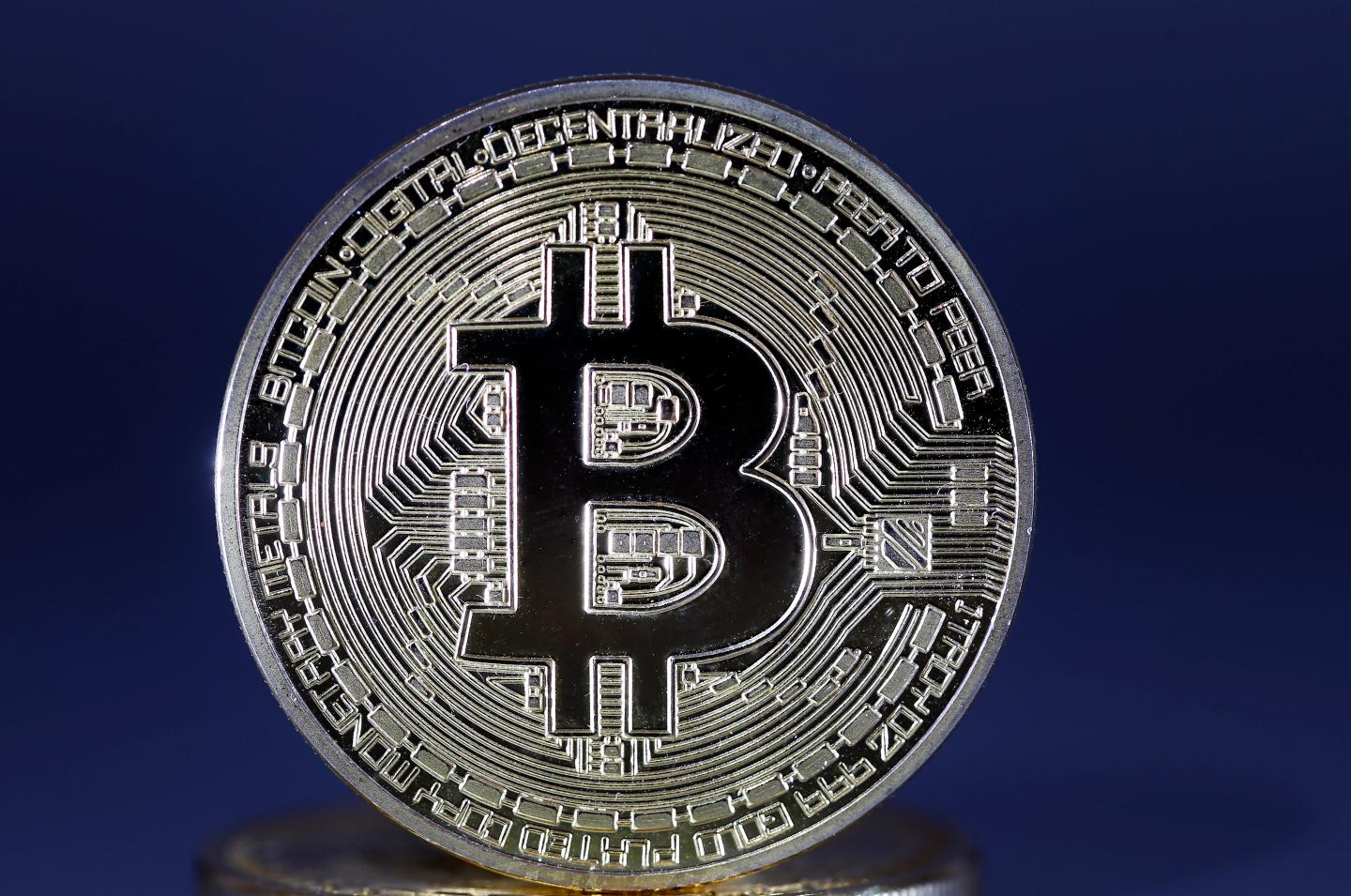 Bitcoin Cryptocurrency Value : Illustration