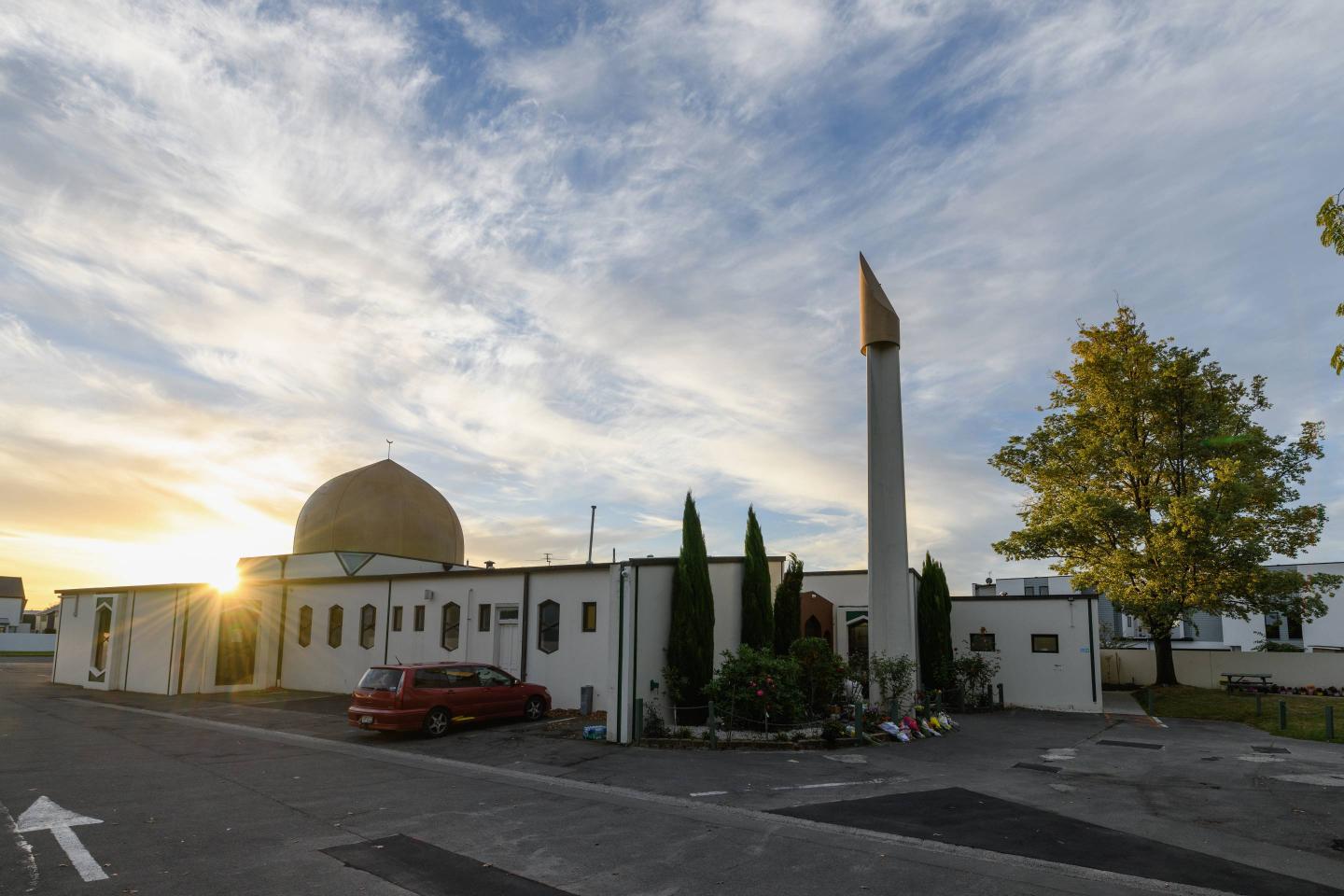 Al Noor Mosque Community Gathers For Prayers Ahead Of Terror Attacker's Court Appearance