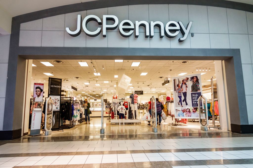 Miami, JC Penny Department Store, front entrance