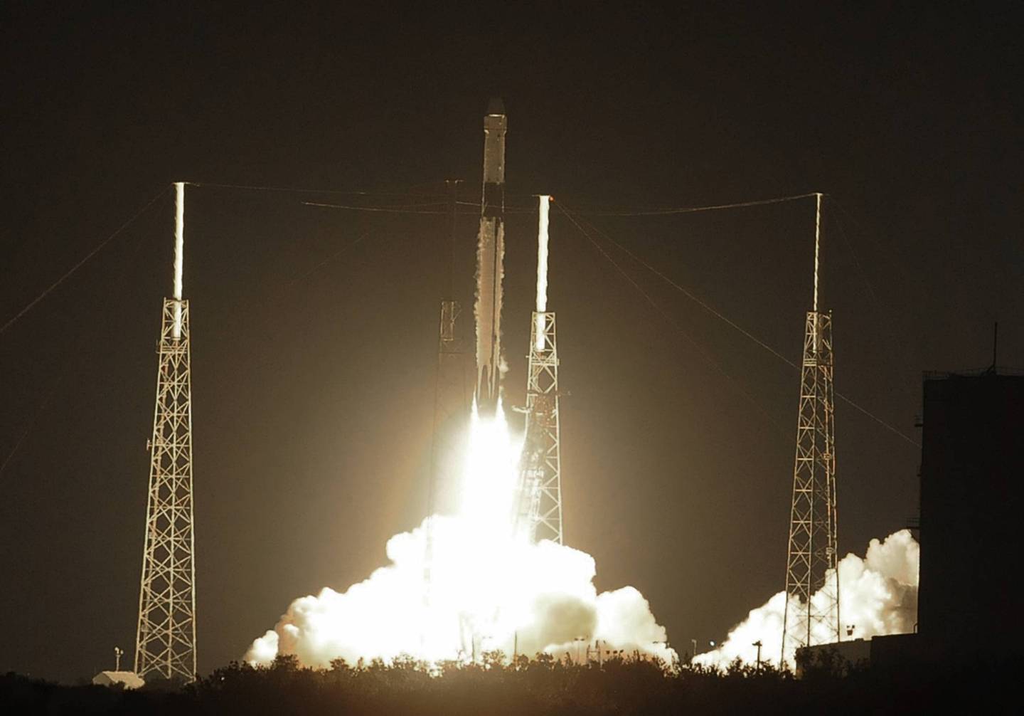 SpaceX Launches Cargo Mission To Space Station From Florida