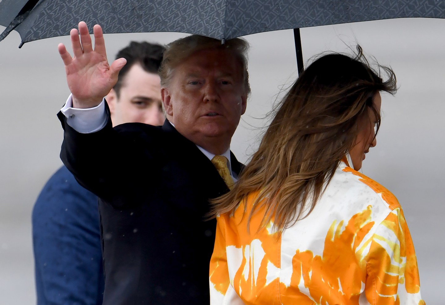 U.S. President Trump Makes State Visit To Japan