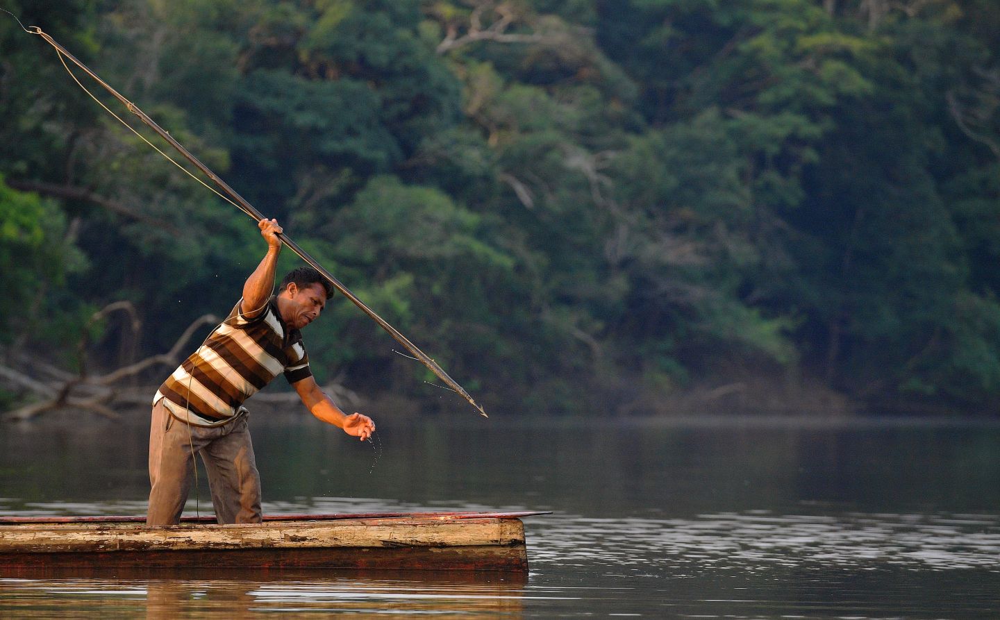 BRAZIL-AMAZON-FISHING