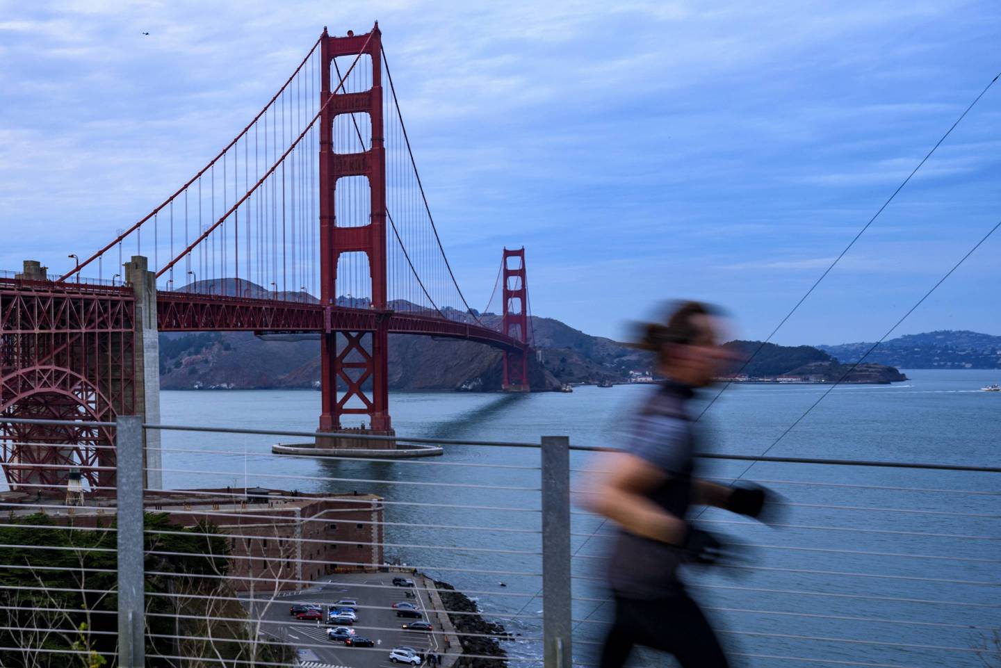 The Golden Gate Bridge in San Francisco