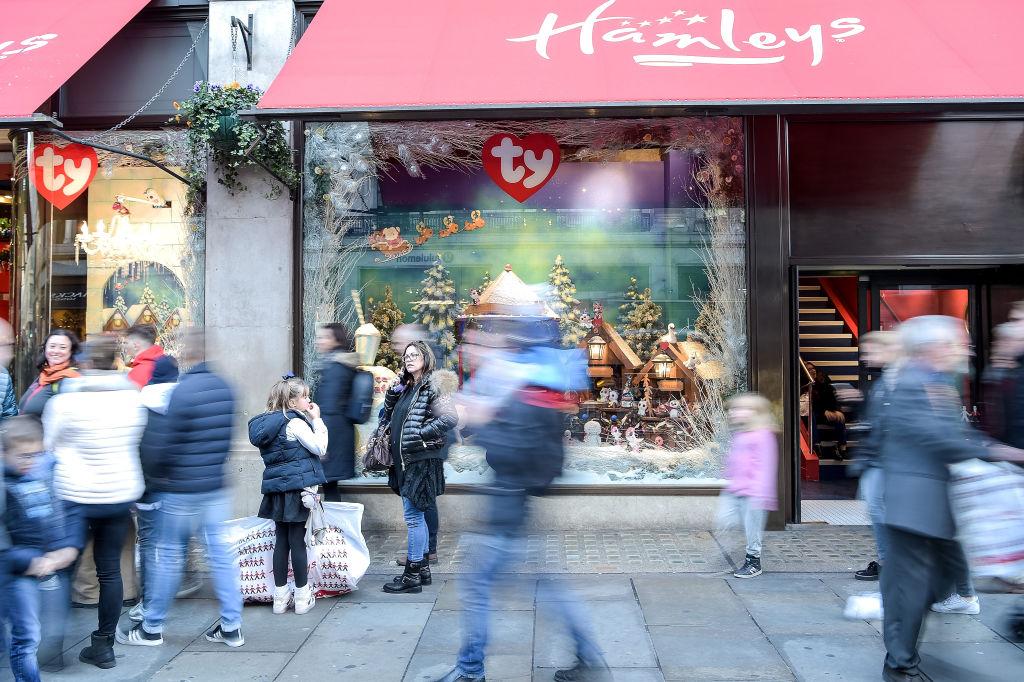 Hamleys Unveils A Whole New World With It's Christmas Windows Display