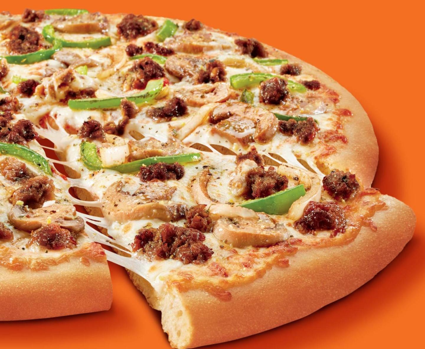 Impossible Foods Dishes Up Its First Meatless Sausage Atop Little Caesars’ Pizza