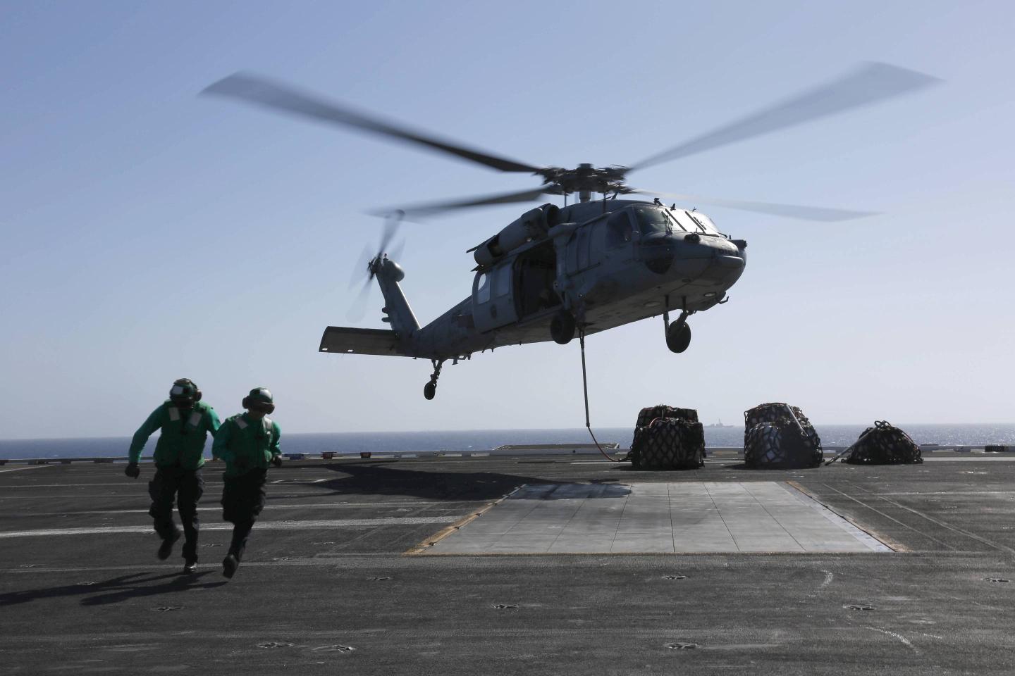 The Abraham Lincoln Carrier Strike Group Deploys To The Red Sea