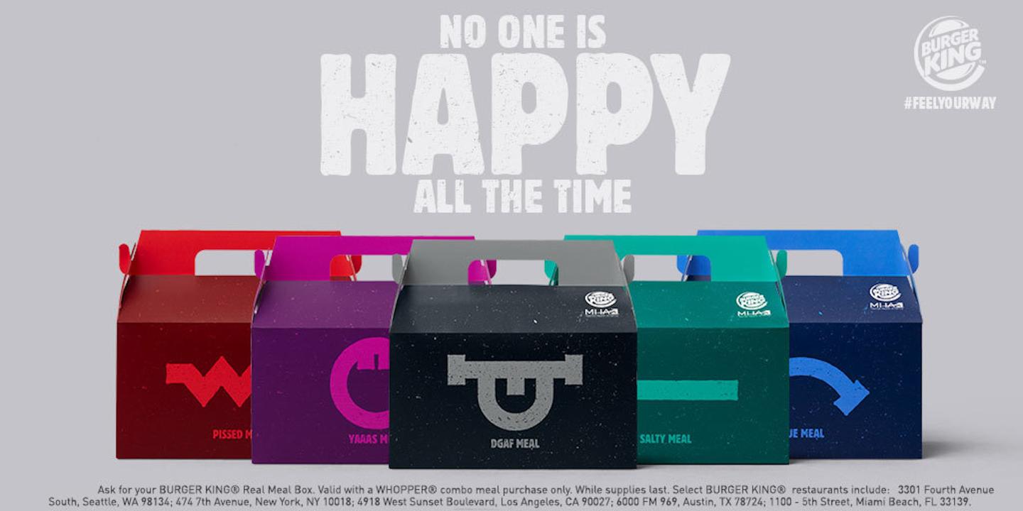 Burger King Roasts McDonald’s With DGAF And Other UnHappy Meals