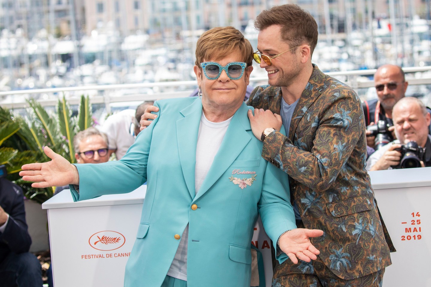 rocketman elton john taron egerton cannes