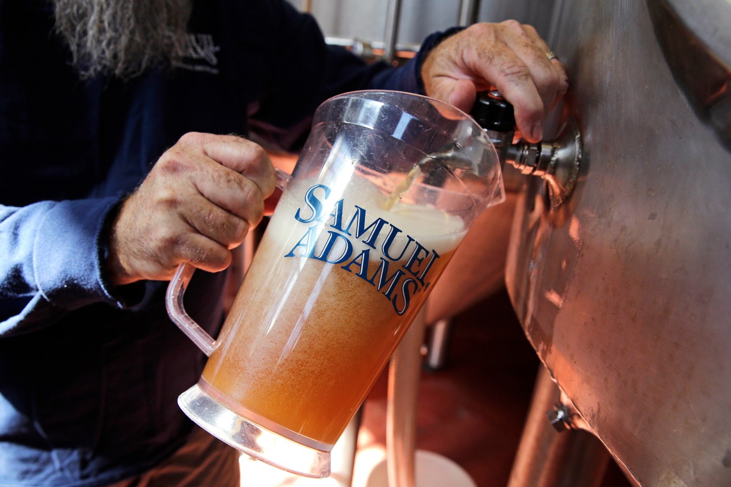 Samuel Adams beer-Dogfish brewery merge