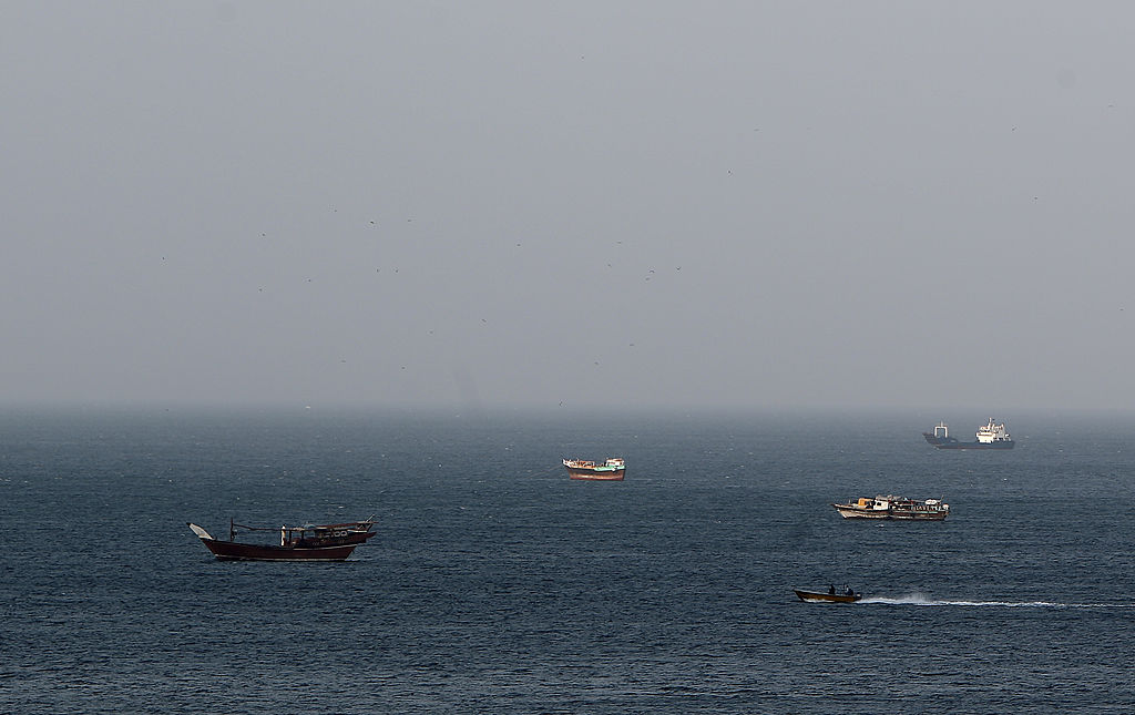 Dhows, fishing boats and cargo ships are