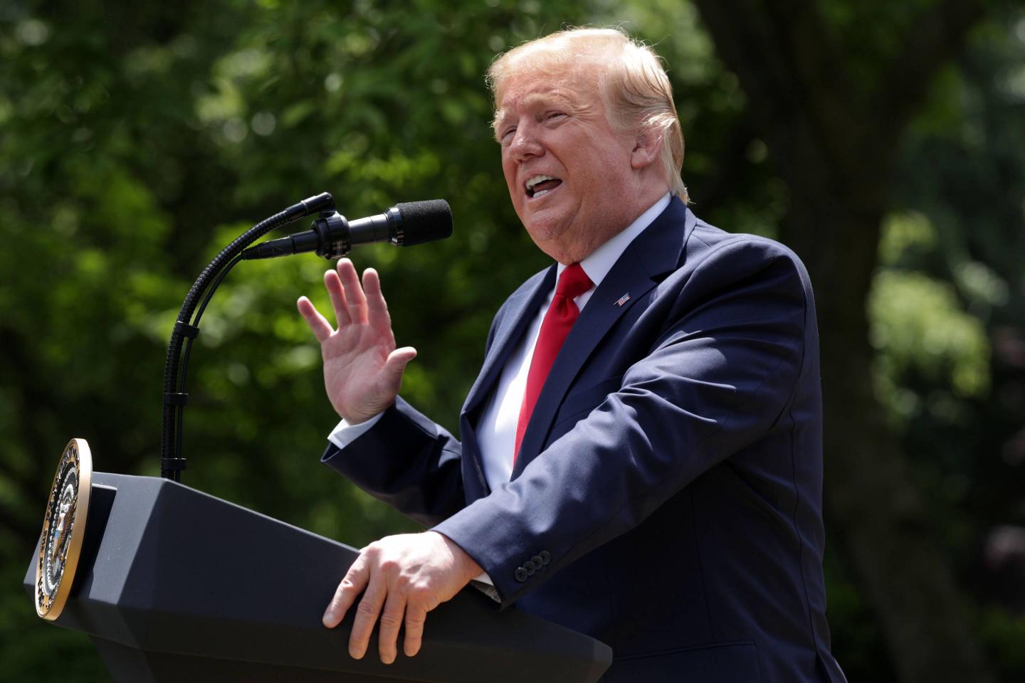 President Trump Honors U.S. Military Academy Football Team At White House