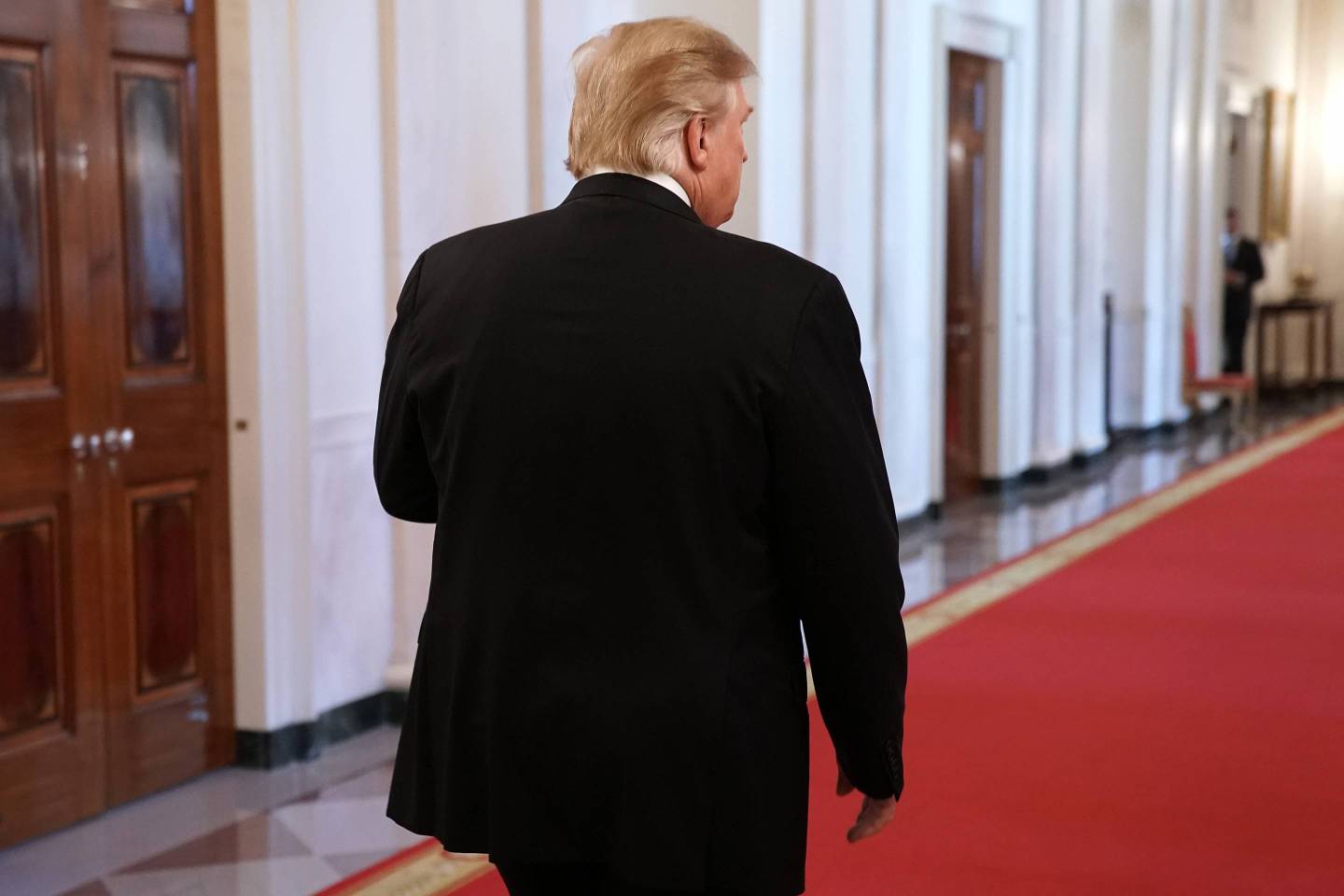 President Donald Trump Presents Public Safety Officer Medal Of Valor