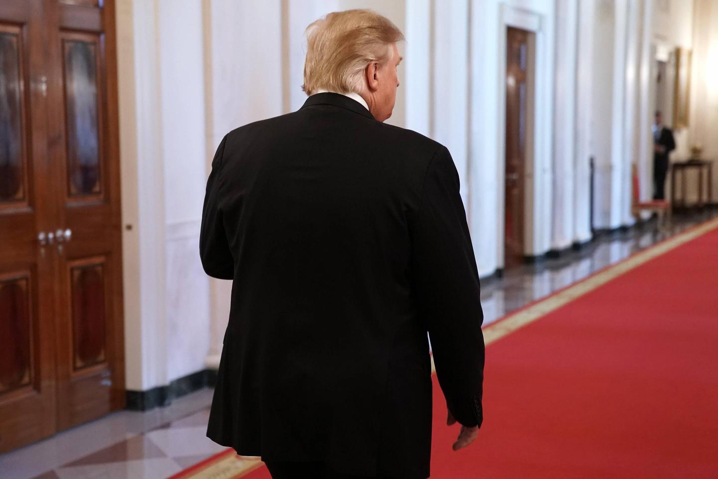 President Donald Trump Presents Public Safety Officer Medal Of Valor