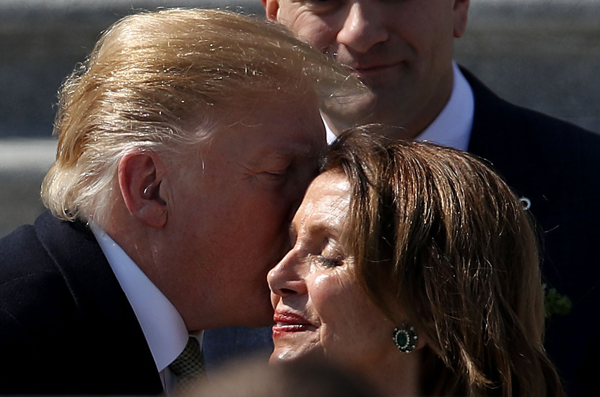 Speaker Nancy Pelosi Holds A Departure Ceremony For Irish Taoiseach Leo Varadkar Following The Friends Of Ireland Luncheon