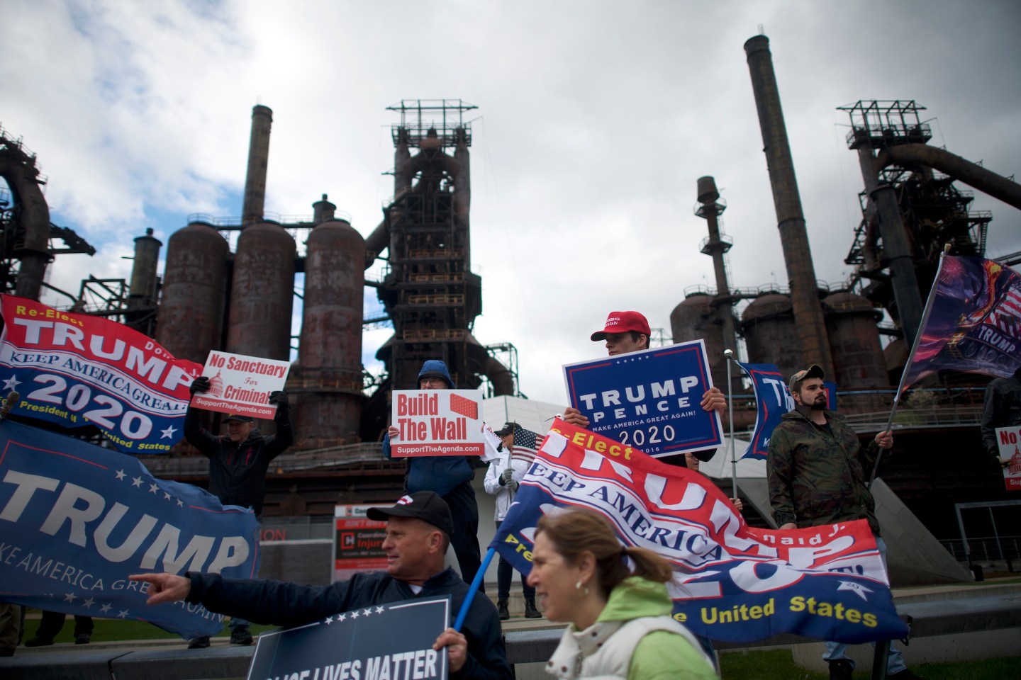 Trump Tariffs Steel Factory