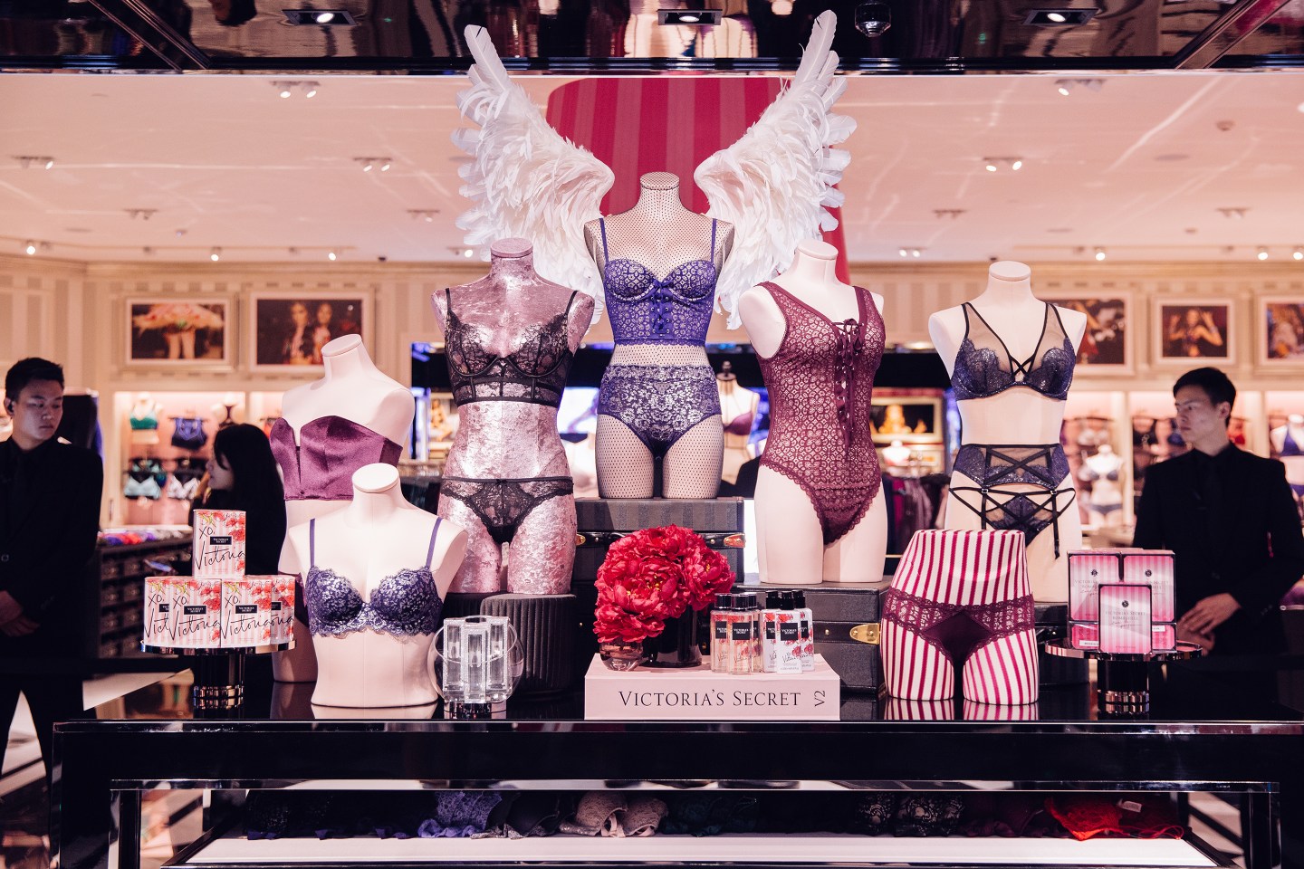 Victoria's Secret has trademarked the expression Victoria Secret's First Love—but only for personal care products.