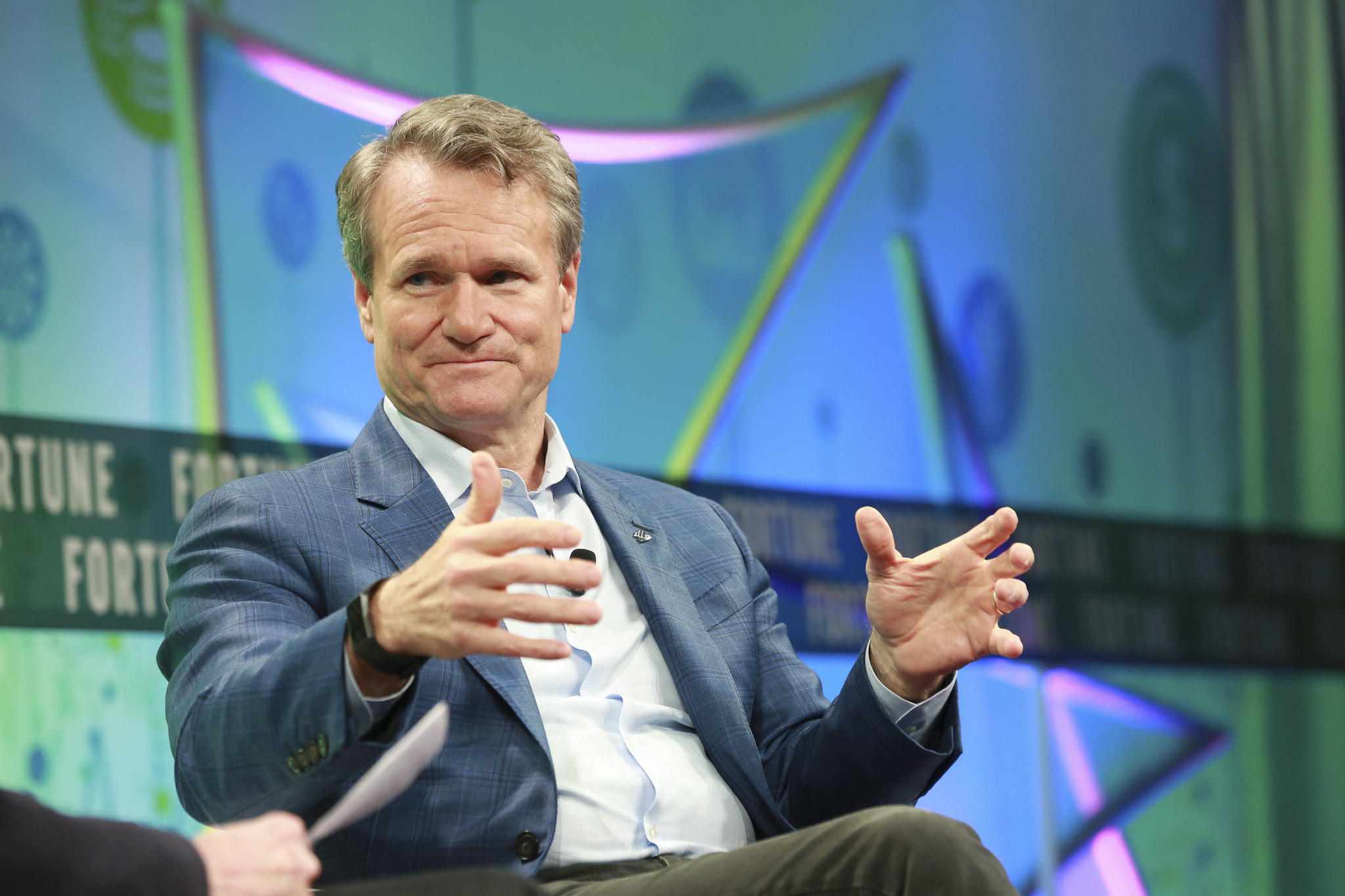 Brian Moynihan CEO of Bank of America at Brainstorm Finance