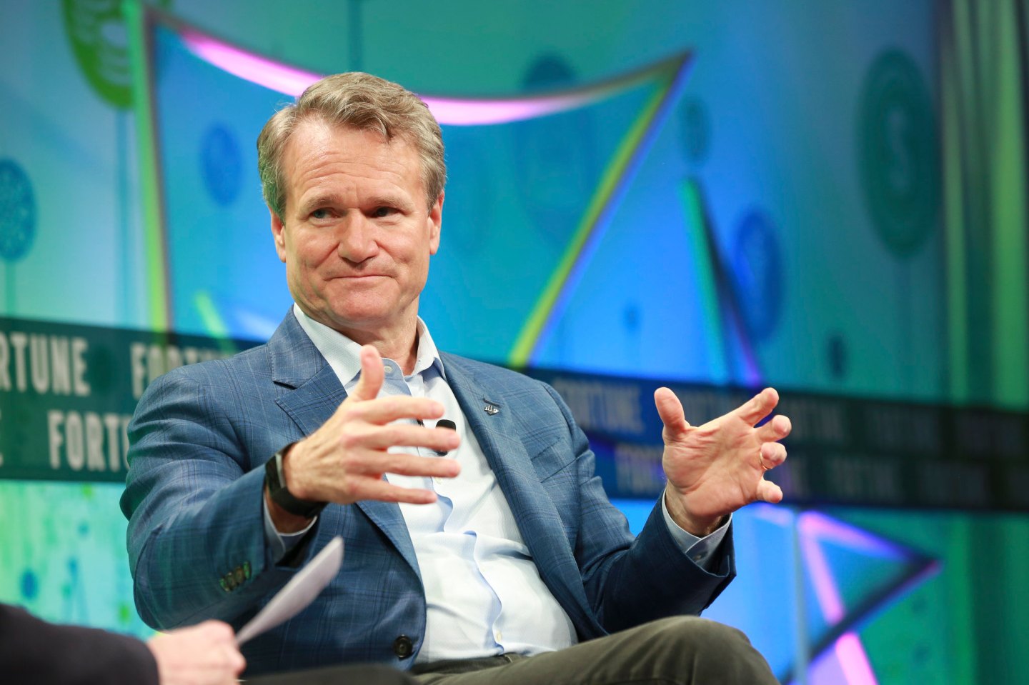 Brian Moynihan CEO of Bank of America at Brainstorm Finance