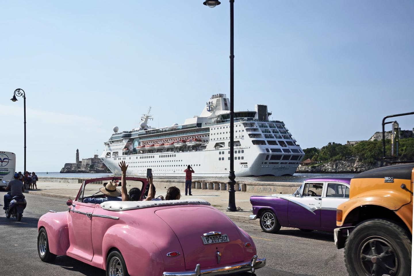 Last US cruise ship leaves Cuba as Trumps bans cruise ships from sailing to Cuba