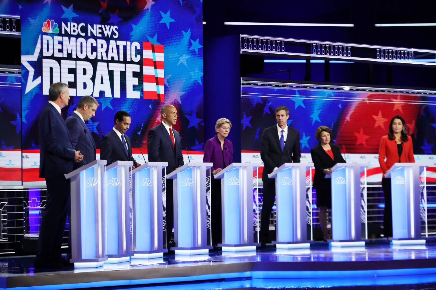 Democratic Presidential Candidates Participate In First Debate Of 2020 Election Over Two Nights