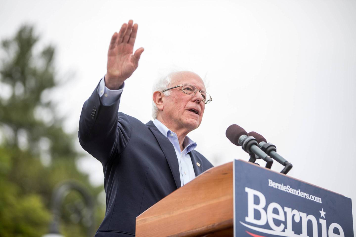 Democratic Presidential Candidate Sen. Bernie Sanders Holds Rally In Capital Of His Home State Of Vermont