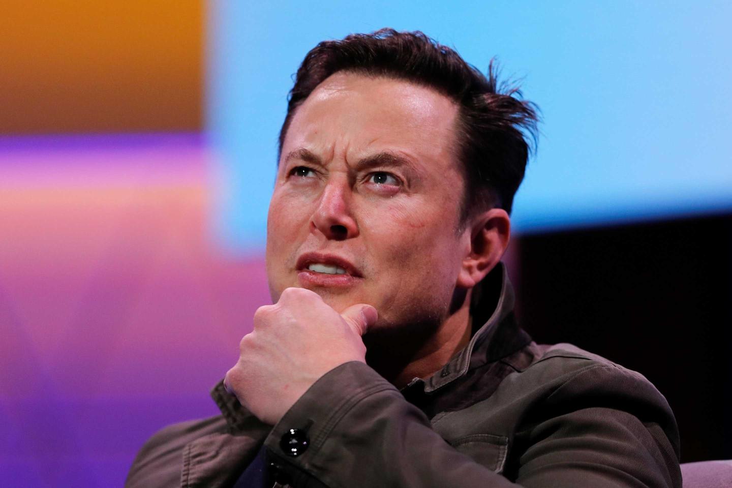 elon musk-twitter account