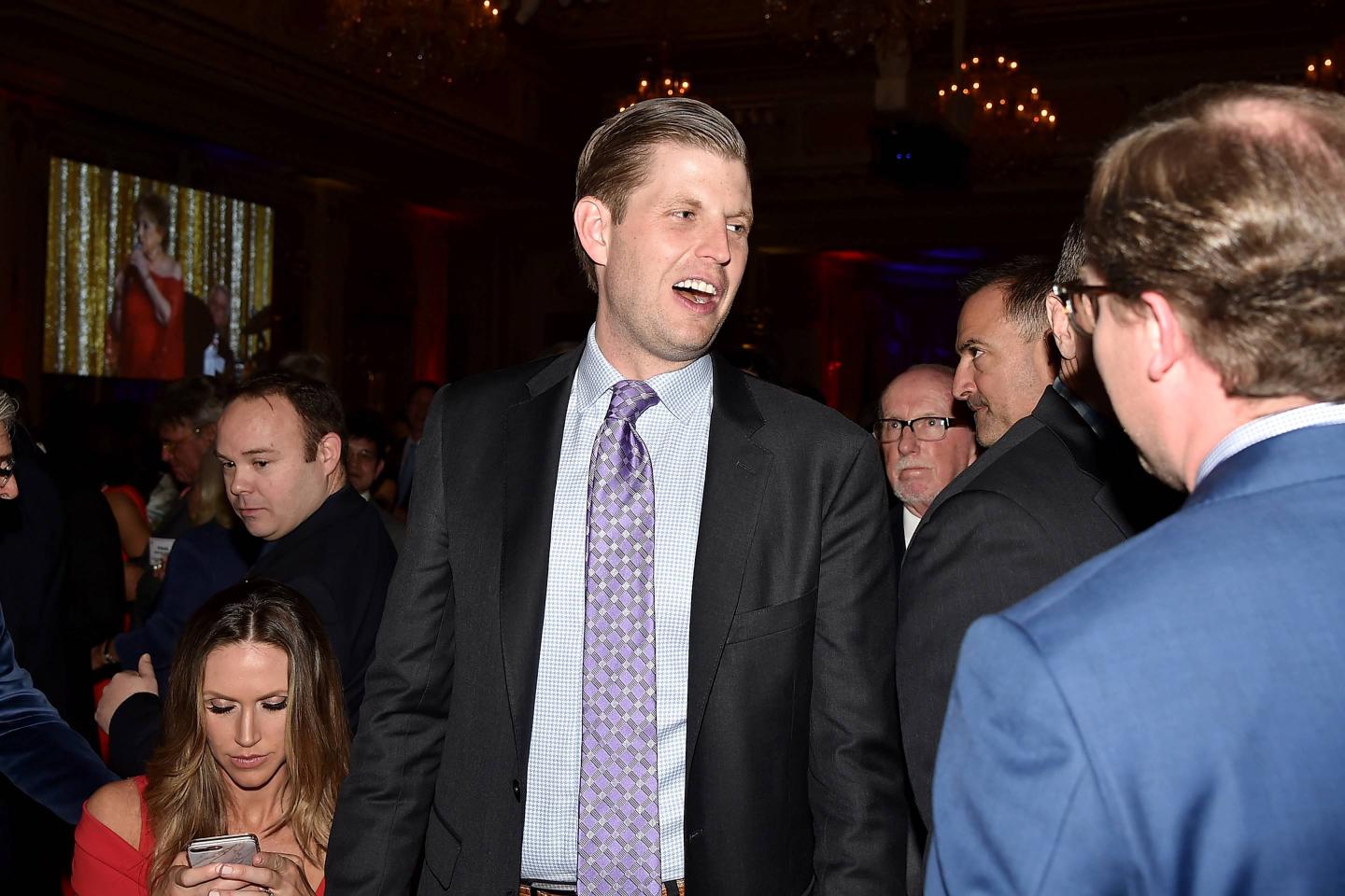 1st-Family members attend President Trump's one year anniversary with over 800 guests at the winter White House, Mar-a-Lago