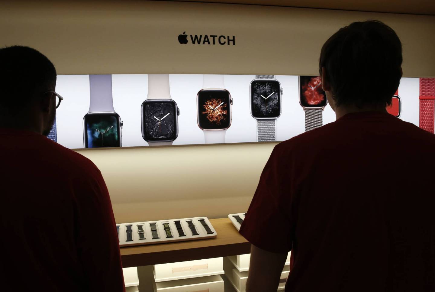 New Apple Store Opens At The Champs Elysee In Paris