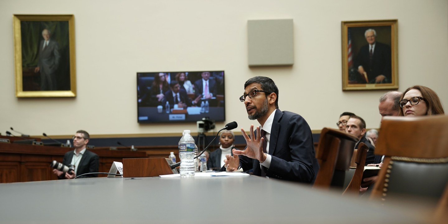 Google CEO Sundar Pichai Testifies Before House Judiciary Committee