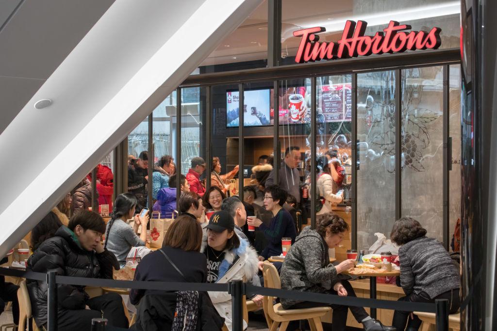 Canada's Tim Hortons Opens First Store In Chinese Mainland