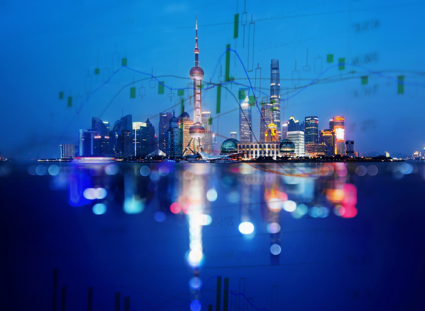 Trend of Shanghai City Scenery Data