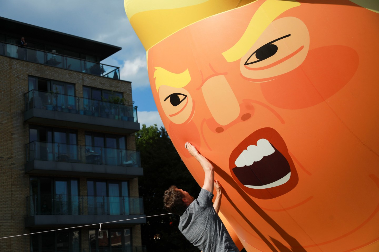 Trump Baby Prepares To Fly Again