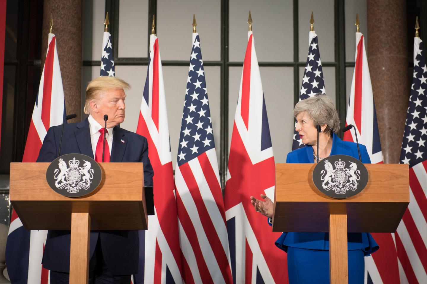 U.S. President Trump's State Visit To UK - Day Two