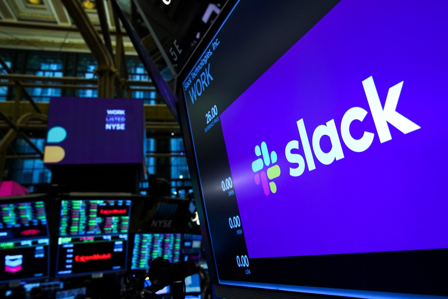 Workplace Messaging App Slack Listed On New York Stock Exchange
