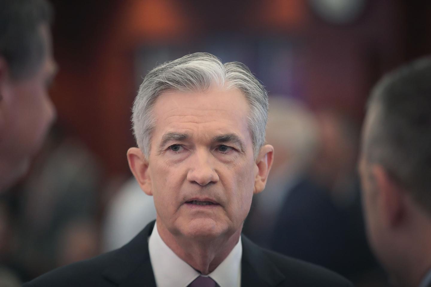 Fed Chair Jerome Powell Attends Conference At Federal Reserve Bank Of Chicago