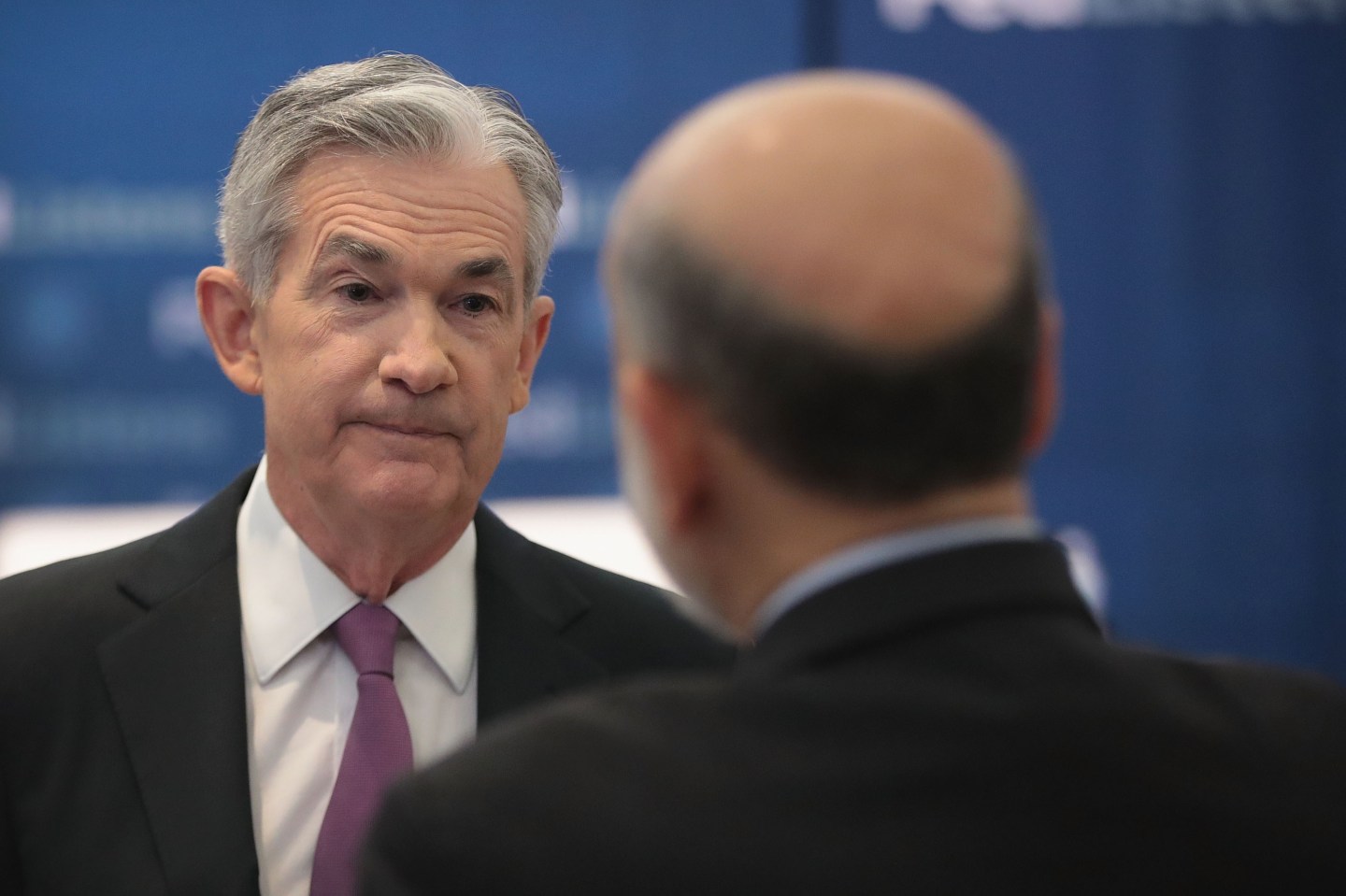 Fed Chair Jerome Powell Attends Conference At Federal Reserve Bank Of Chicago