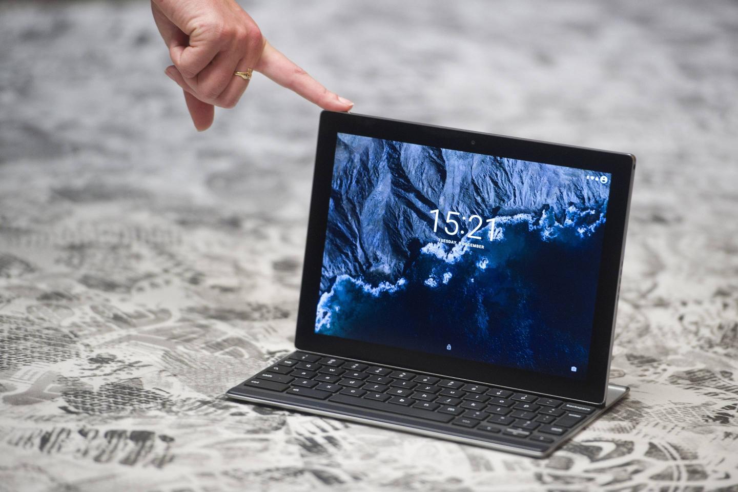 NETHERLANDS-GOOGLE-TECHNOLOGY-TABLET