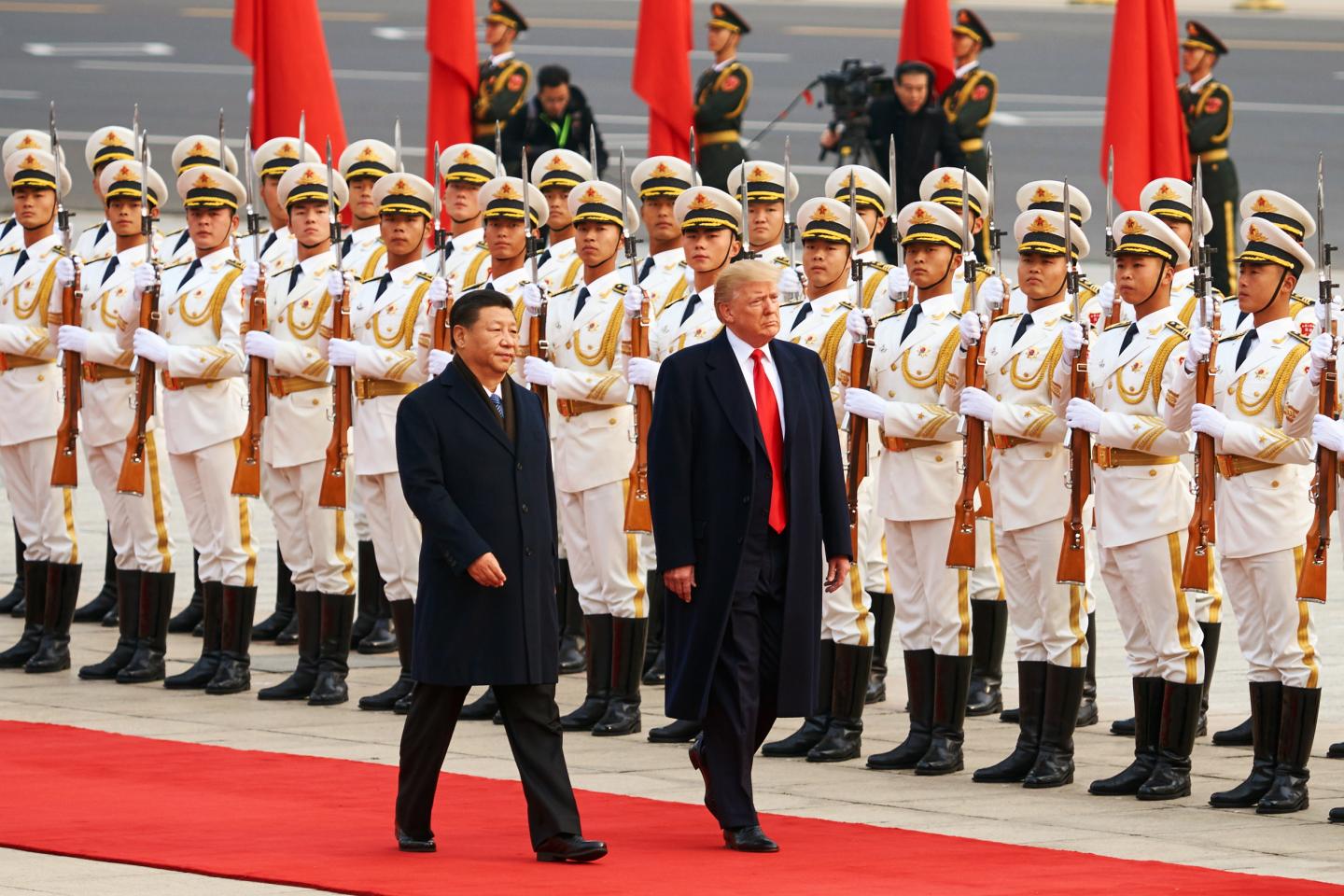 US President Donald Trump in China